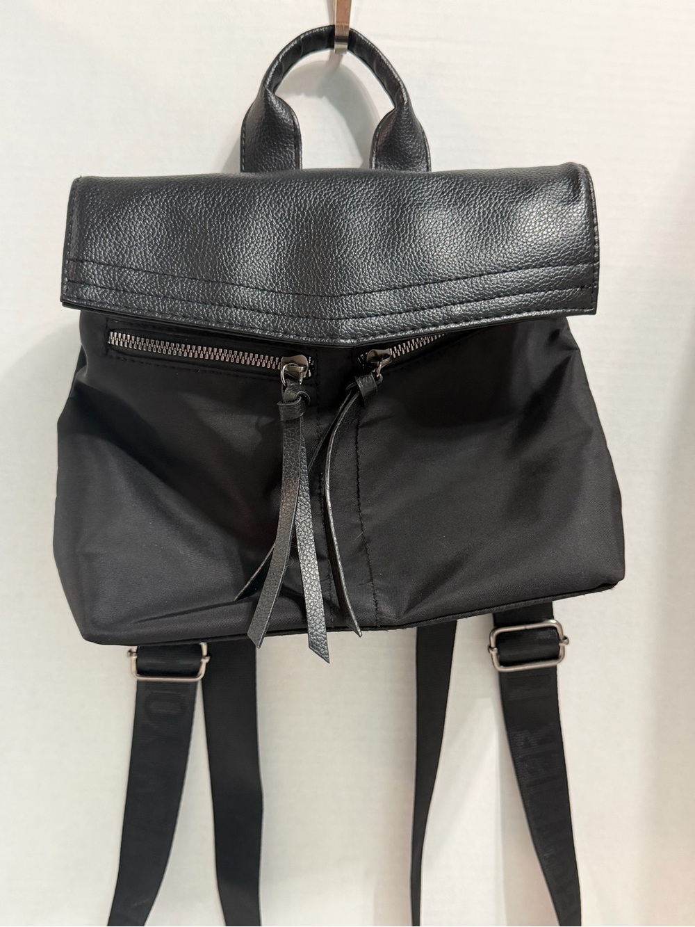 Botkier Nylon & Leather Backpack